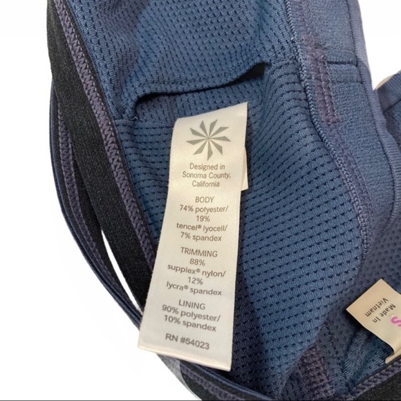 Athleta Blue Drishti Sports Bra Tank - Picture 10 of 12